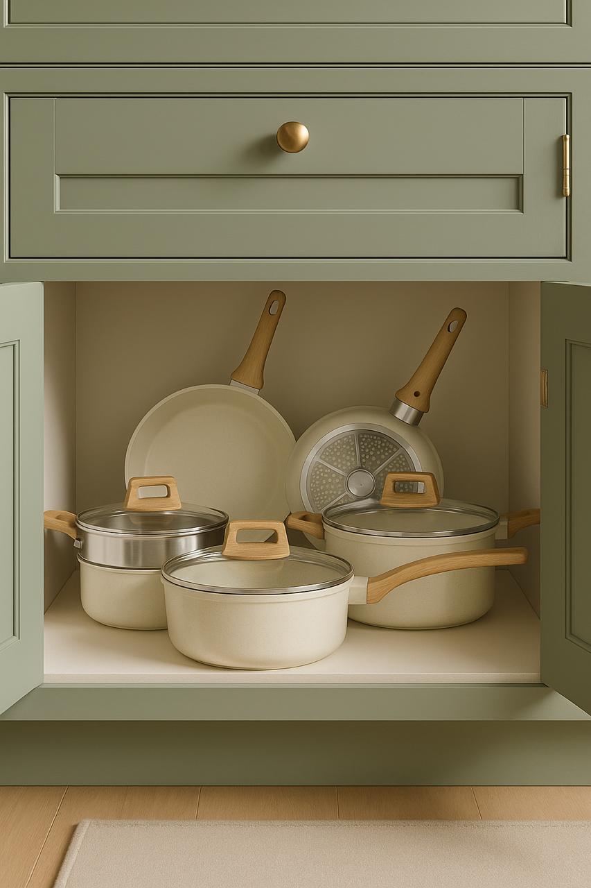 WoodNest Ultra 9-Piece Cookware Set