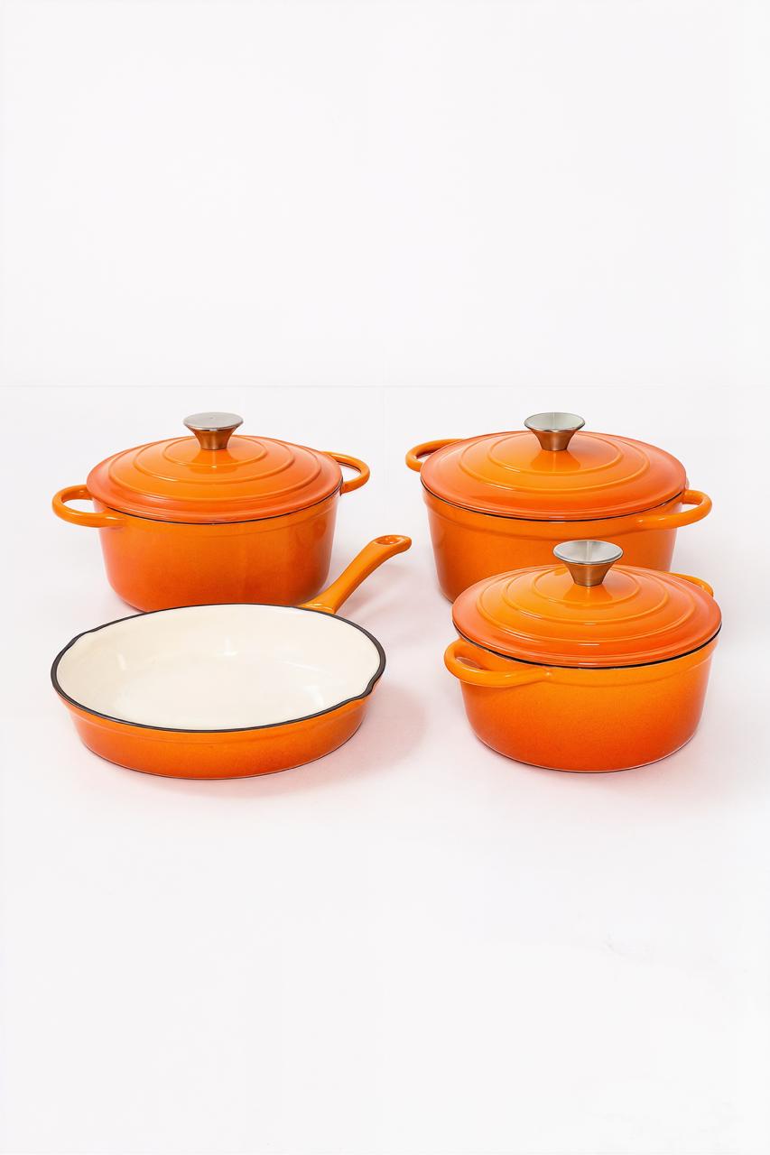 Cast Iron Black Set 7 piece