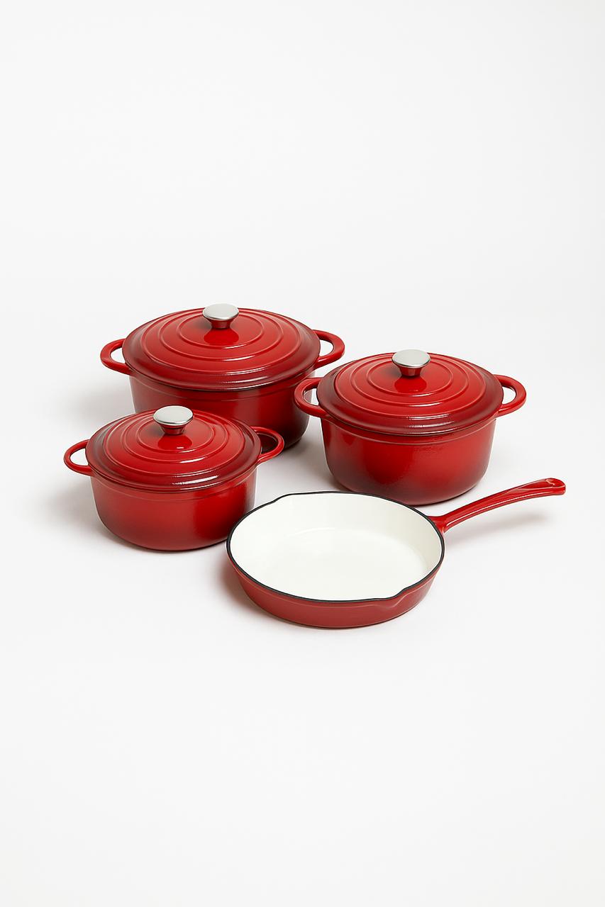 Cast Iron Cream Set 7 piece