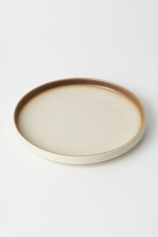 Brushwave Golden Edge Plate