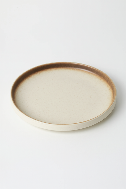 Brushwave Golden Edge Plate