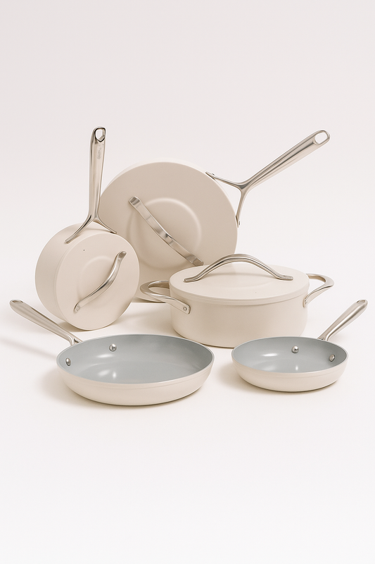 CeramiNest QuickHeat Quadro Set Blue 5-pc