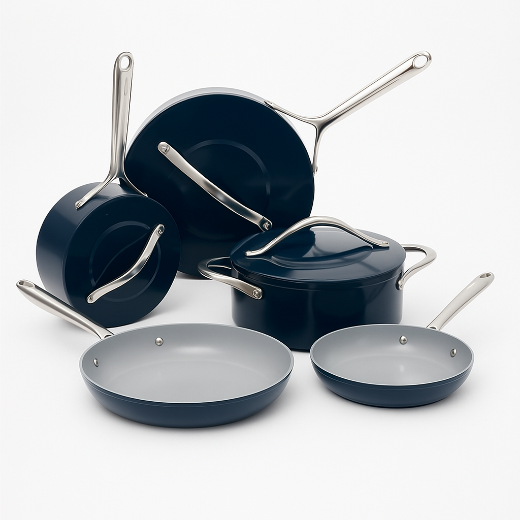 CeramiNest QuickHeat Set Indigo Blue 11-pc