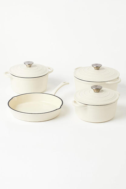 Cast Iron Cream Set 7 piece