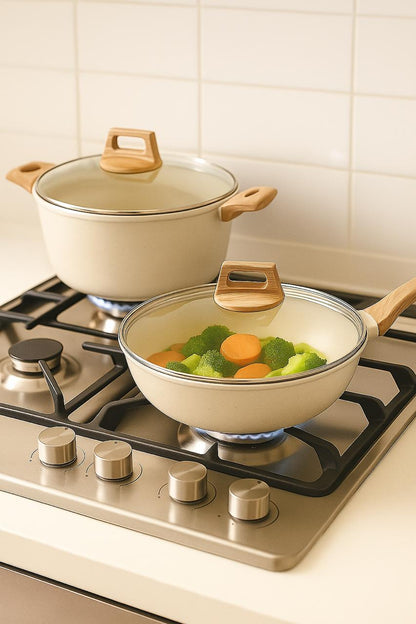 WoodNest Ultra 9-Piece Cookware Set