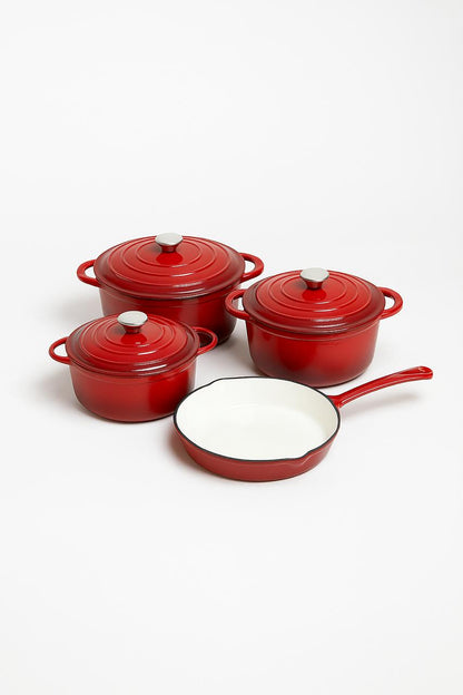 Cast Iron Cream Set 7 piece