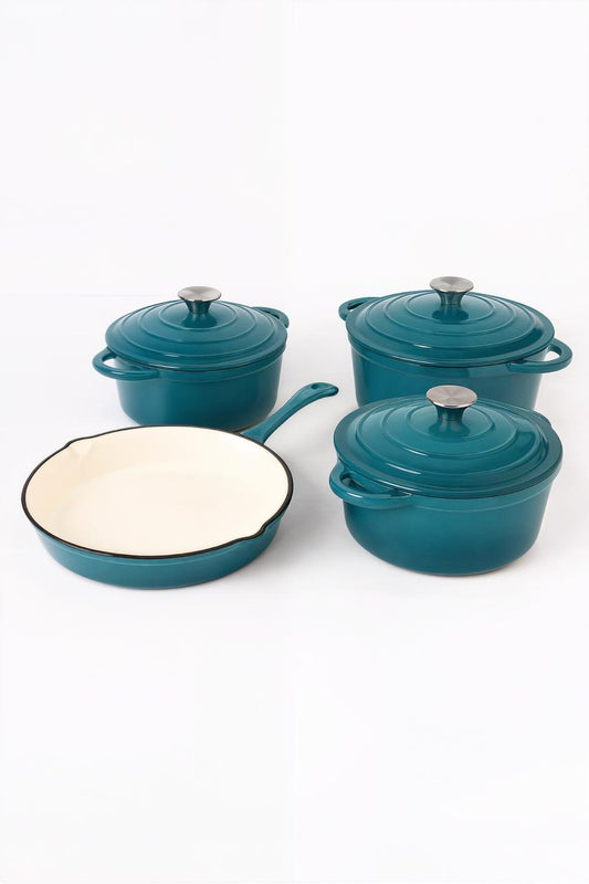 Cast Iron Blue Set 7 piece