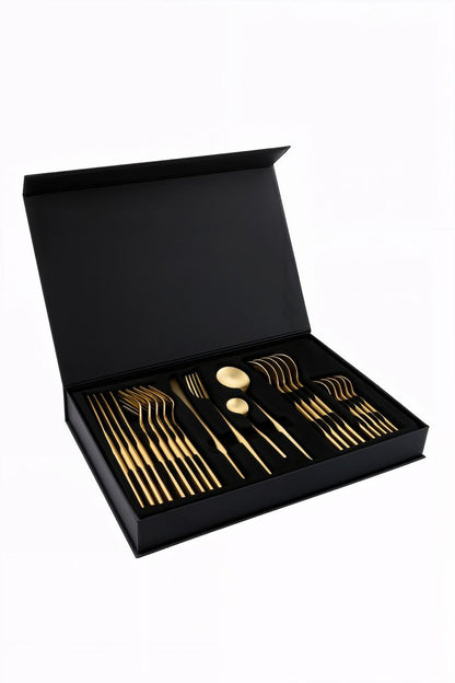 Steinless Steel 24 piece Cutlery Set
