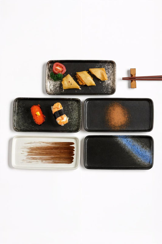 SushiNest Rectangle Plate Set